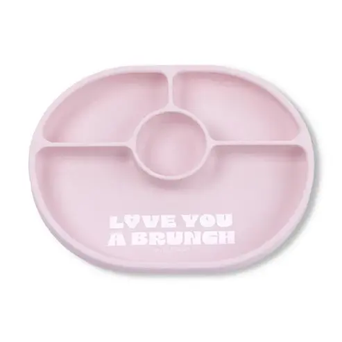 Love You A Brunch Ceramic Breakfast Plate 1