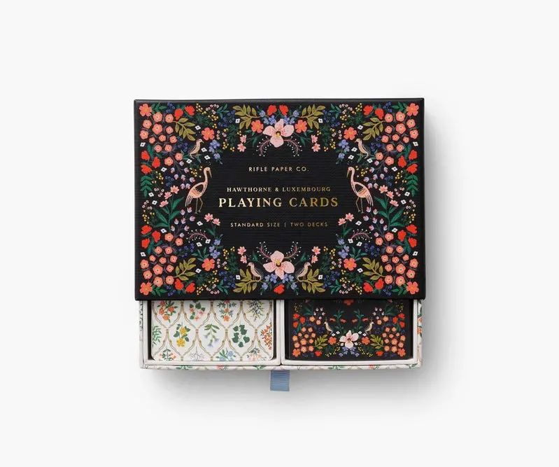 Luxembourg-Inspired Illustrated Playing Card Deck 1