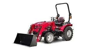 Mahindra 2123 4Wd Tractor W/ Rops, Hst Transmission & Front Loader 1