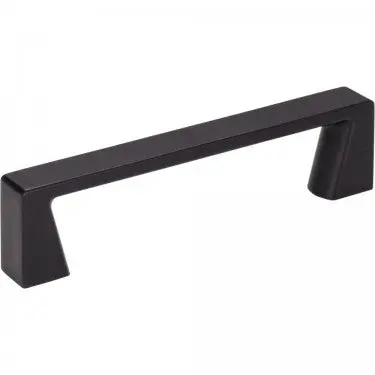 Matte Black Square Boswell Cabinet Pull – 96Mm Center-To-Center (Model #177-96Mb) 1