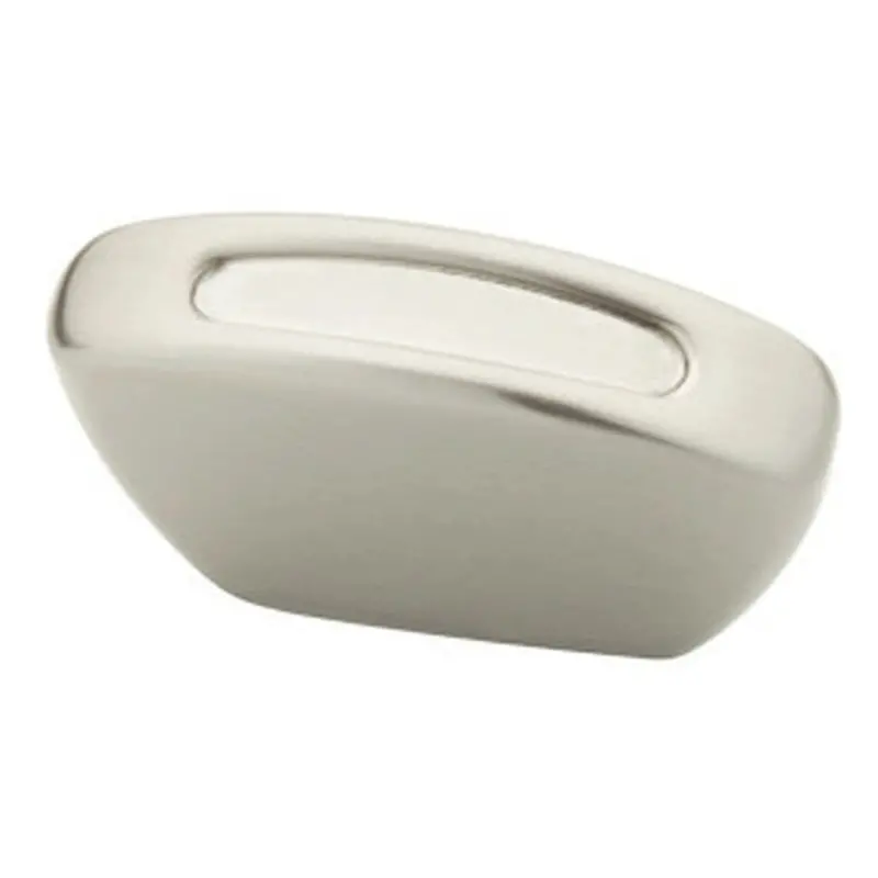 Melrose P23070-Sn-C Tribeca Cabinet Pull – Satin Nickel Knob-And-Pull Hybrid Design 1