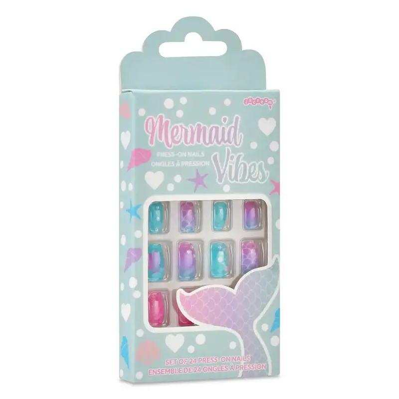 Mermaid Vibes Press-On Nail Art Collection 1