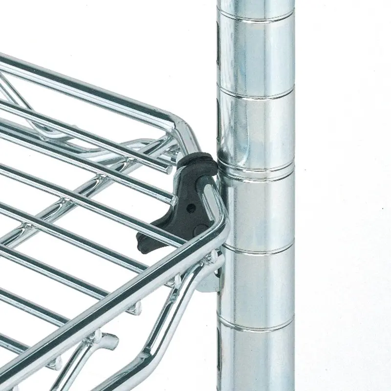 Metro 9985Qsl Locking Qwikslot Clips – 4-Pack For Secure Shelf Mounting 1
