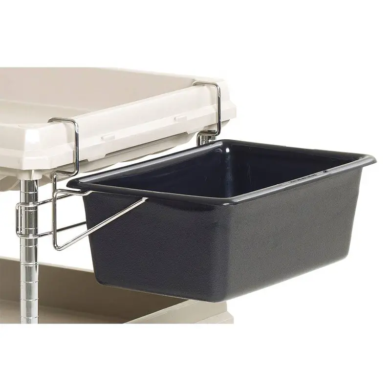 Metro Bc2030 Deep-Ledge Utility Cart Storage Bin & Retainer Kit 1