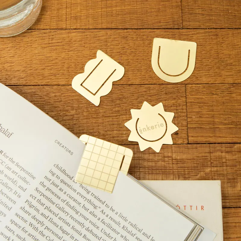 Minimalist Metal Paperclip Assortment 1