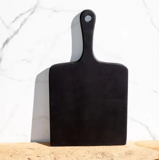 Natural Black Wooden Serving Board For Charcuterie & Entertaining 1