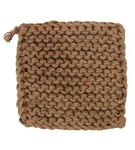 Natural Jute Crochet Pot Holders Set 1