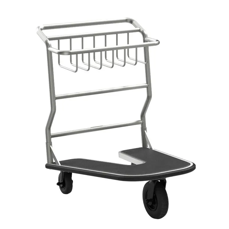 Nesting Luggage Cart With Rubberized Platform 1