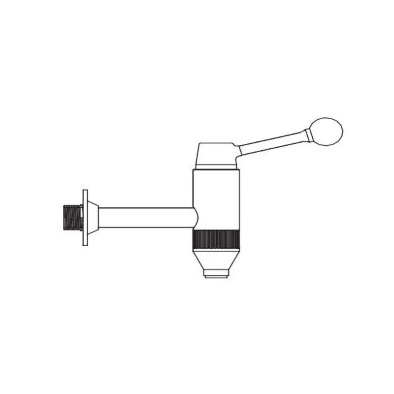 Non-Locking Spigot Valve – Plastic Body, 3/4" Npt 1