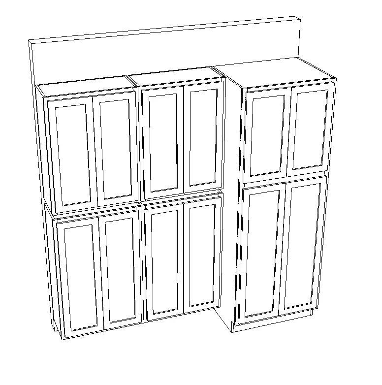 Northpoint Catalina Cabinetry – Pebble Grey Finish (Cabinets Only, No Hardware Or Countertops) 1