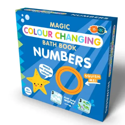 Number-Learning Color-Shifting Bath Book 1