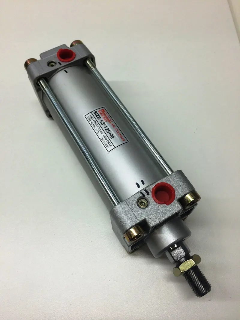 Nventor Snx Cnc Router Double-Acting Pneumatic Cylinder (63 Mm Bore × 125 Mm Stroke) 1