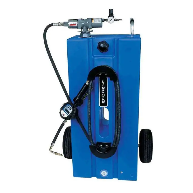 Oil Rider Portable Dispensing Tank With Pump And Meter 1