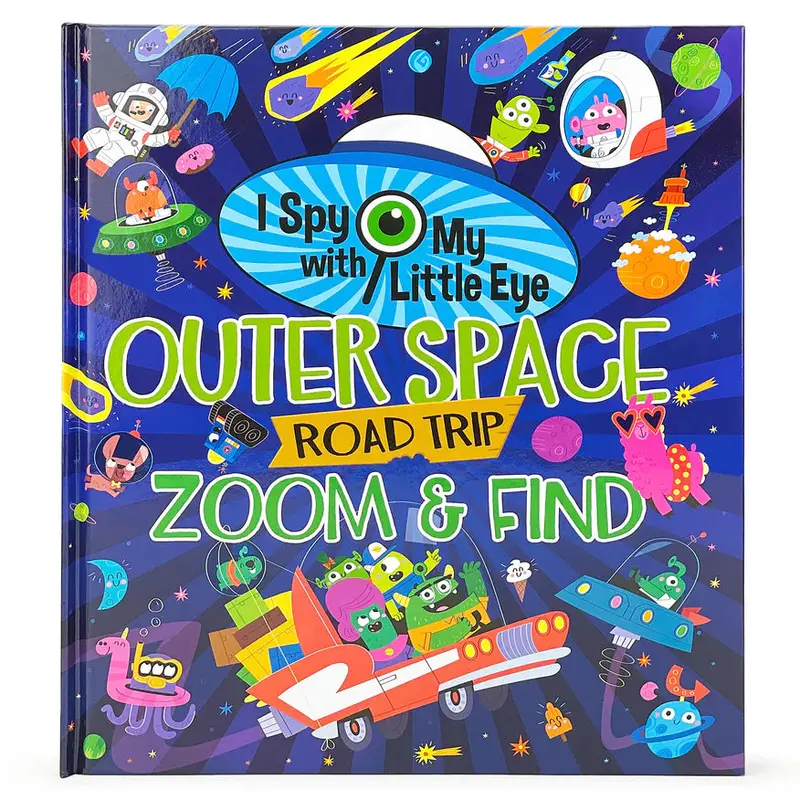 Outer Space Road Trip I Spy Book 1
