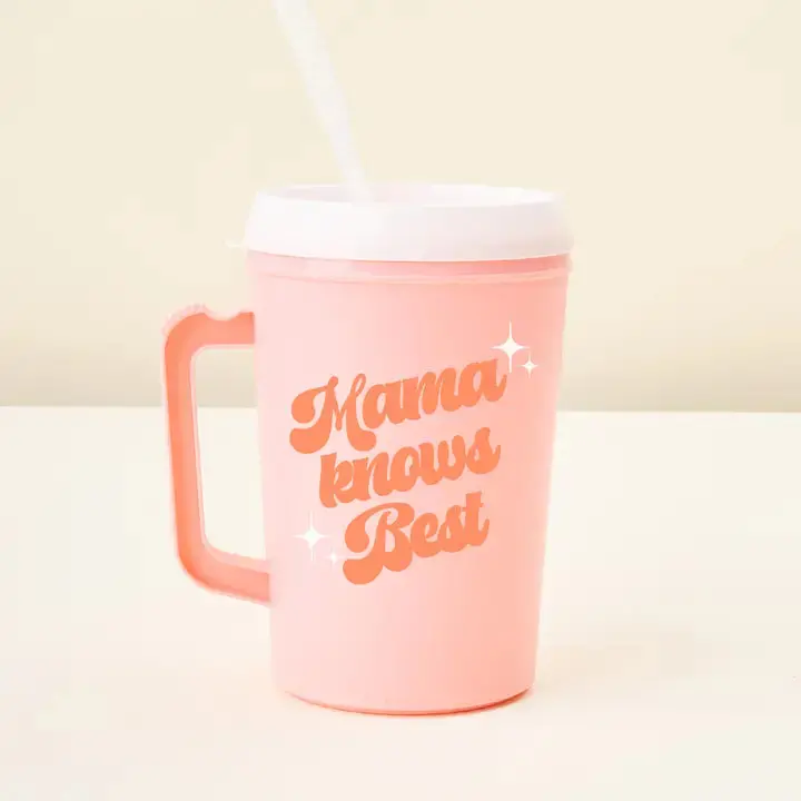 Oversized Ceramic Mega Mug – 'Mama Knows Best' Edition 1