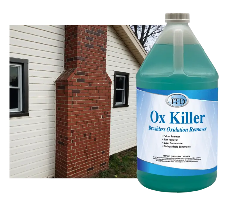 Ox Killer Oxygen-Based Cleaner – Mold, Mildew & Algae Remover (1 Gal) 1