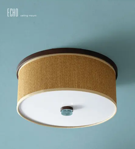 Oxygen Lighting Echo Series Oiled Bronze Ceiling Flush Mount #2-6185-22 1