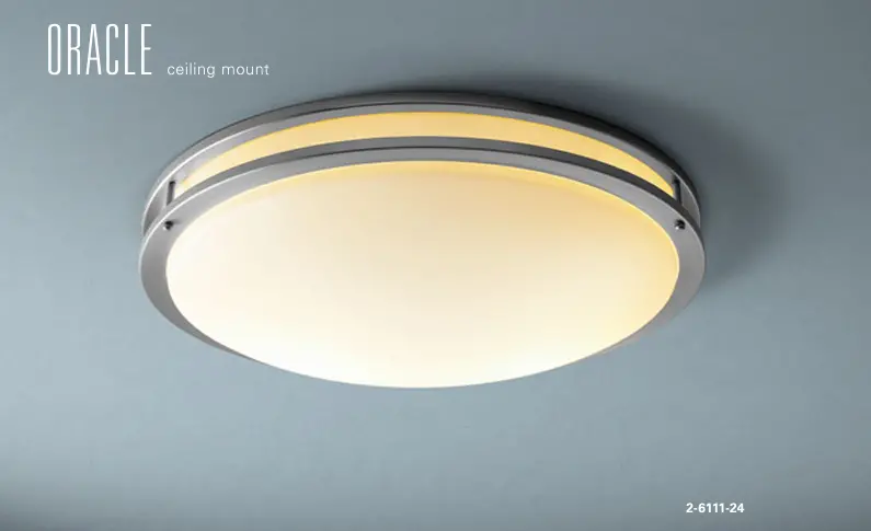 Oxygen Lighting Oracle 24-Inch Ceiling Mount Light #2-6111-24 1