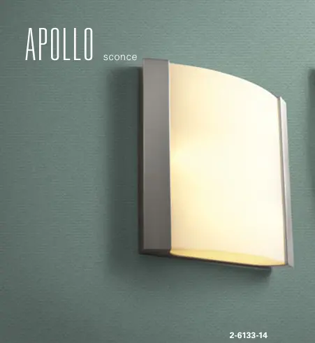 Oxygen Lighting Polished Chrome Apollo Acrylic Flush Mount Ceiling Light #2-6133-14 1