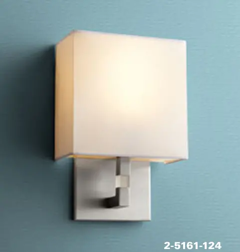 Oxygen Lighting Satin Nickel Chamelon Armed Wall Sconce #2-5161-124 1