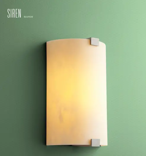 Oxygen Lighting Siren 13-Inch Ada-Compliant Single-Light Fluorescent Wall Sconce With Acrylic Half-Cylinder Shade #2-5153-114 1