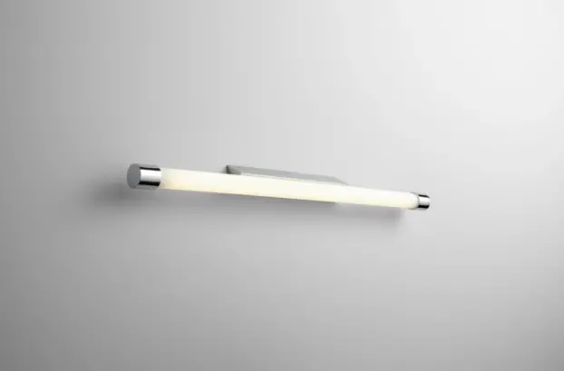 Oxygen Lighting Zenith 36-Inch Single-Light Brushed Nickel Bath Bar #2-5141-14 1