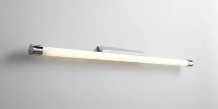 Oxygen Lighting Zenith 48-Inch Single-Light Stainless Steel Bath Bar #2-5142-14 1
