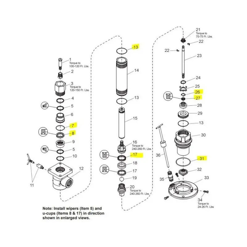Packing Accessory Kit (Model 84907) 1