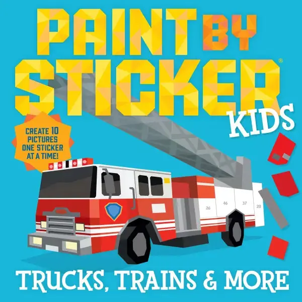 Paint-By-Sticker Activity Book: Vehicles Edition 1