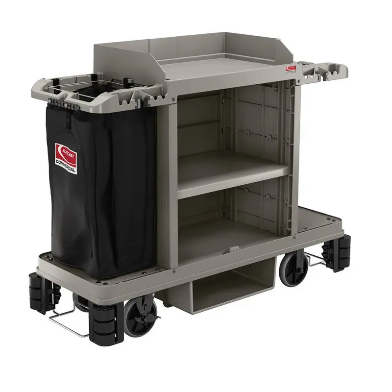 Partially Assembled Platinum Housekeeping Cart 1