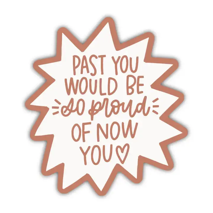 'Past You' Reflective & Nostalgic Sticker 1