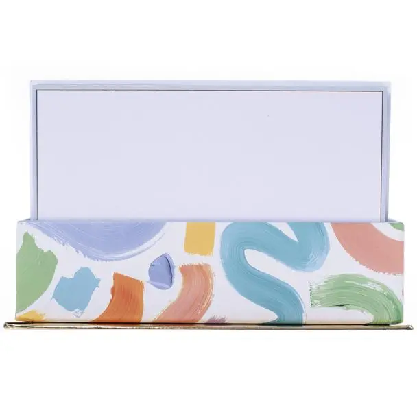 Pastel-Toned Boxed Flat Notecards 1