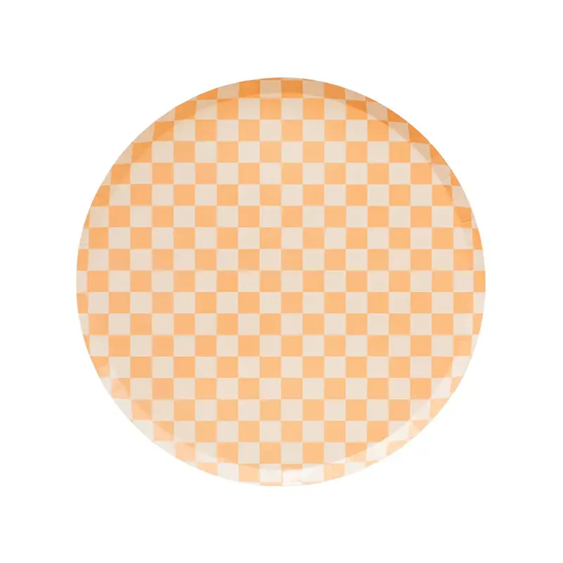 Peaches & Cream Dessert Plates – Coordinating Set 1