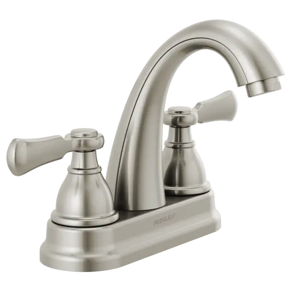 Peerless Elmhurst Two-Handle Centerset Bath Faucet – Brushed Nickel (Model P2565Lf-Bn) 1