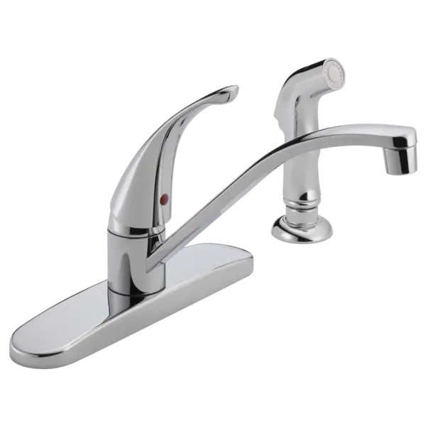 Peerless P188500Lf Kitchen Faucet – Single-Handle Deck-Mount Design 1