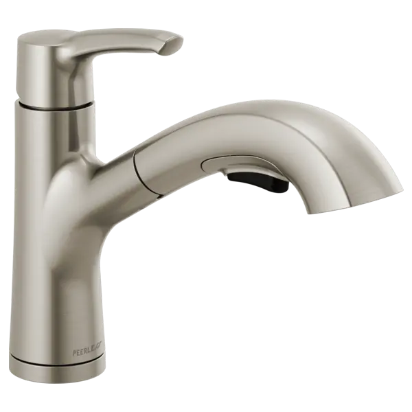 Peerless Parkwood Single-Handle Pull-Out Kitchen Faucet – Stainless Steel Finish #P6935Lf 1