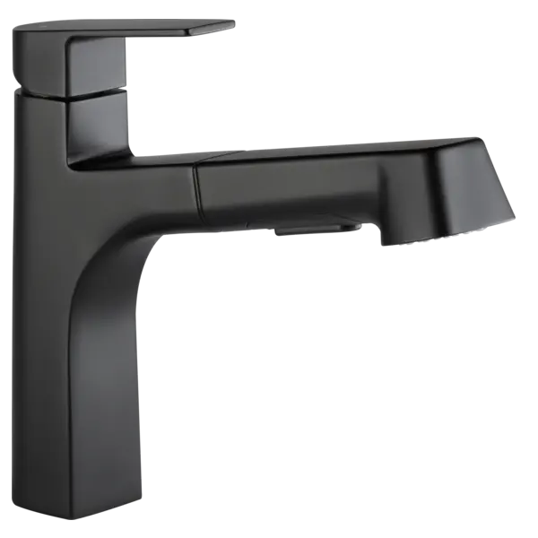 Peerless Xander Pull-Out Kitchen Faucet In Brushed Black – Flexible Hose System #P6919Lf-Bl 1