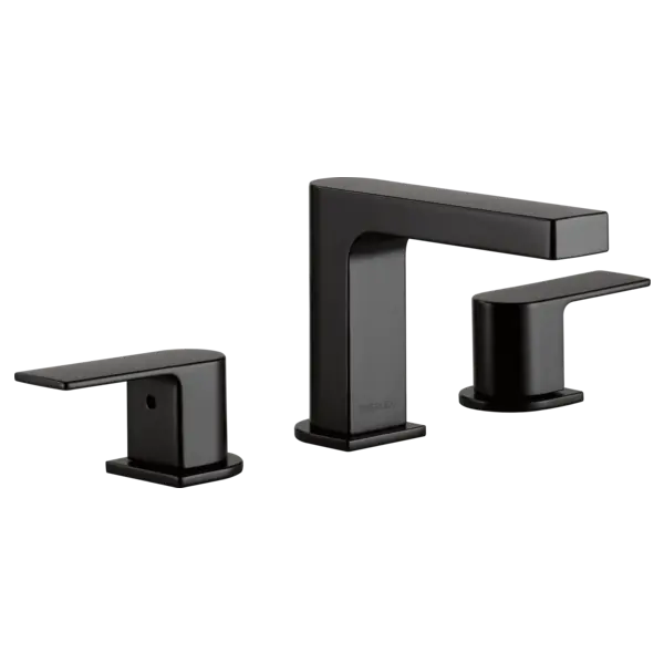 Peerless Xander Two-Handle Widespread Bathroom Faucet In Brushed Black #P3519Lf-Bl 1