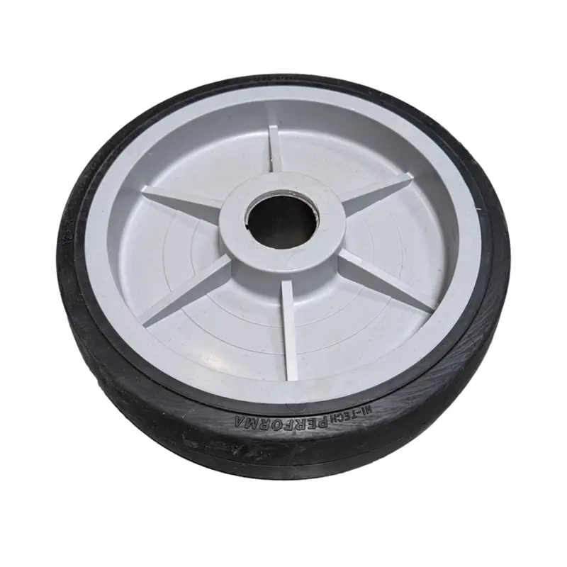 Performa 12" Thermoplastic Rubber Wheel With 3/4" Roller Bearing – 800 Lb Max Load 1