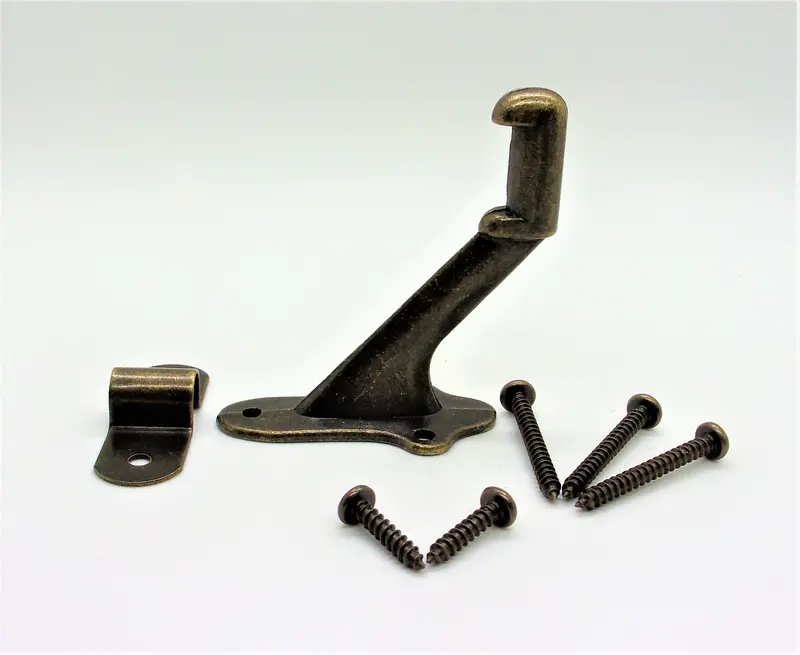 Phg 3-Inch Handrail Bracket – Antique Brass Finish (Us5) 1