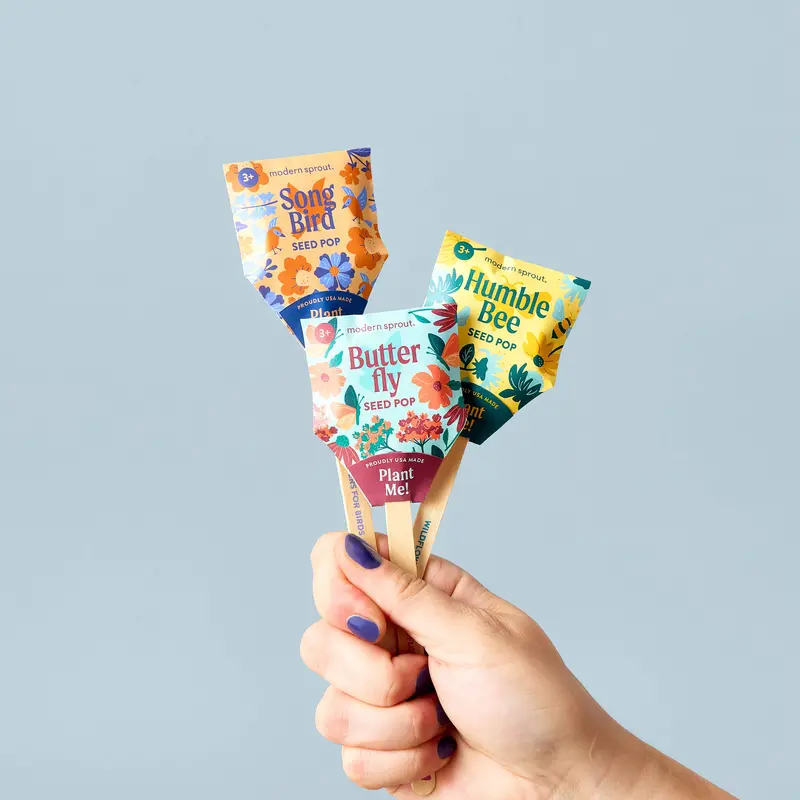 Pollinator Wildflower Seed Pop Pack 1