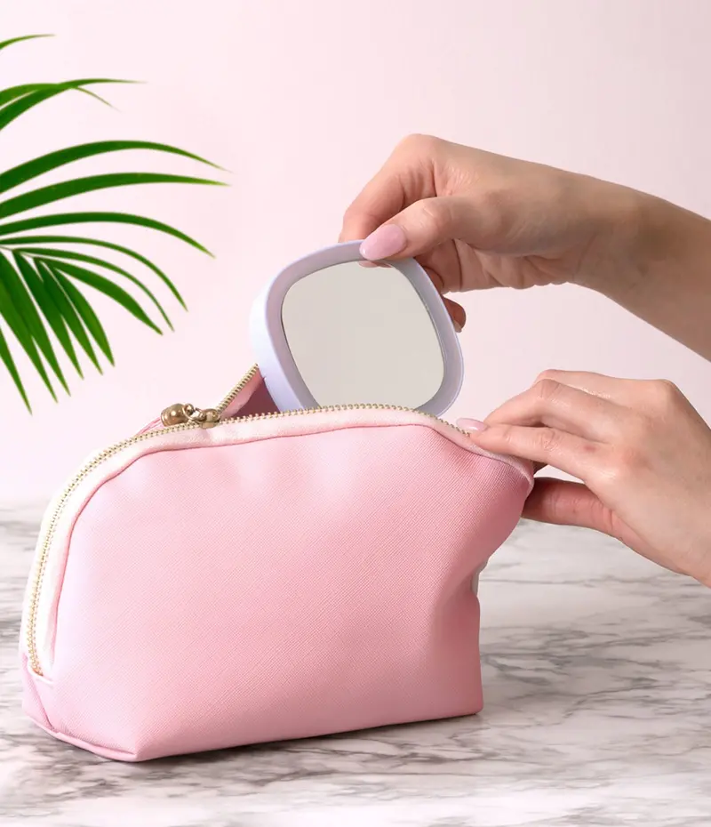Portable Led Vanity Mirror With Adjustable Brightness 1