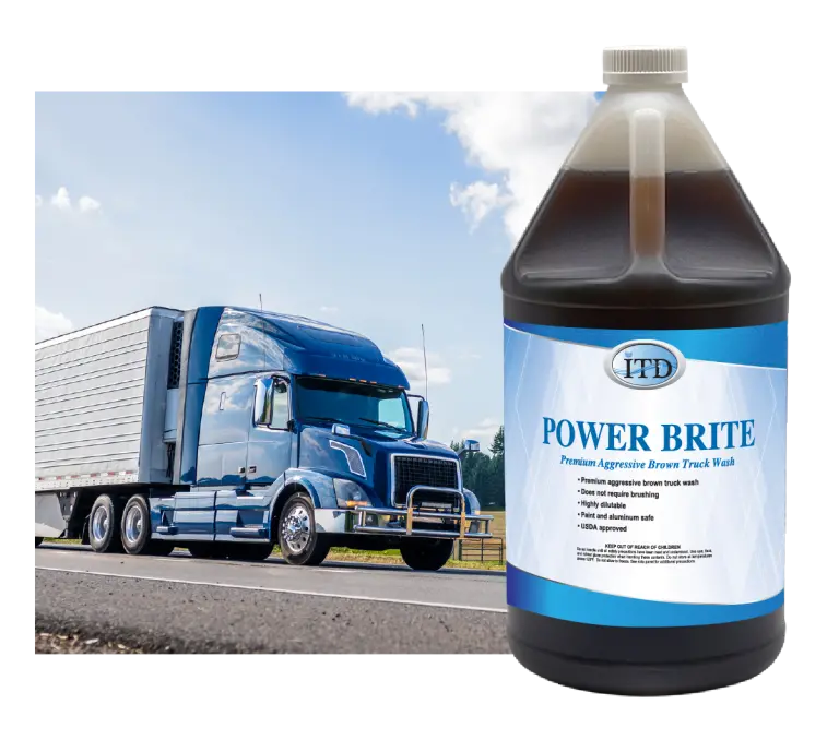 Power Brite Aggressive Truck Wash – 5-Gallon Industrial Strength Formula 1