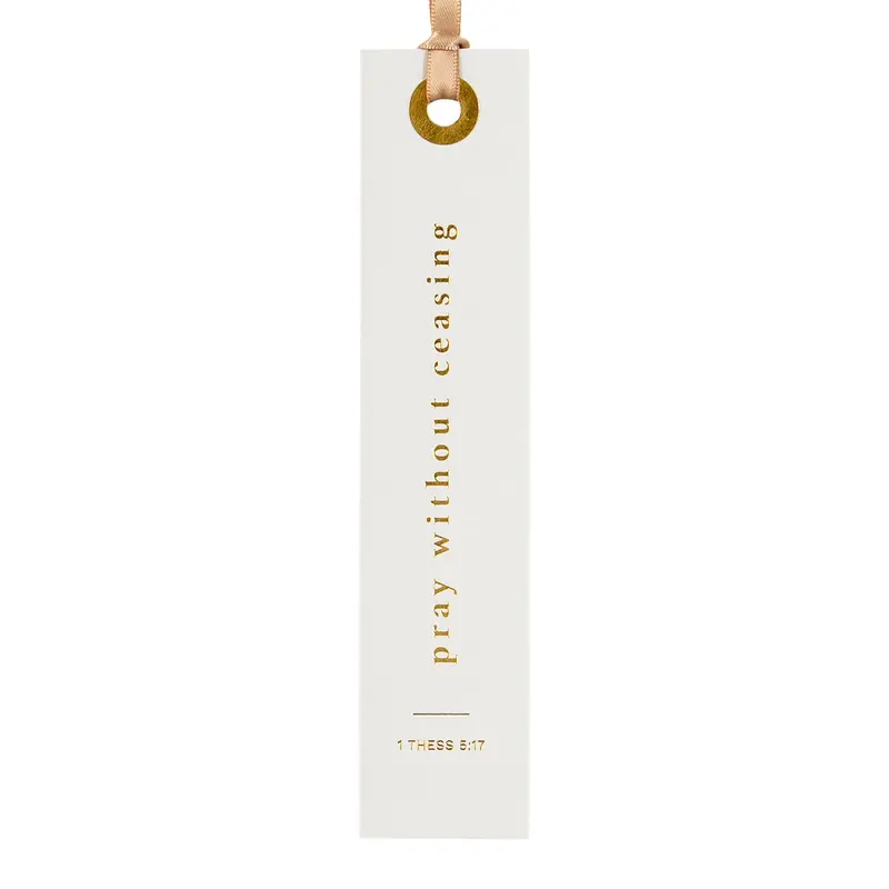 Pray Without Ceasing Faith-Based Bookmark 1