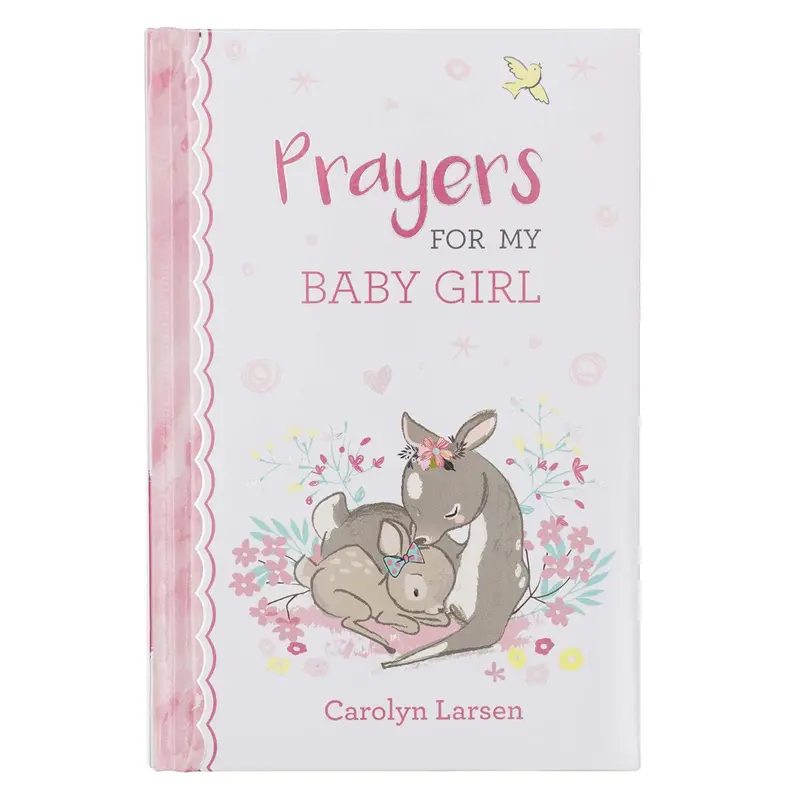 Prayer Keepsake Book For Parents Of A Baby Girl 1
