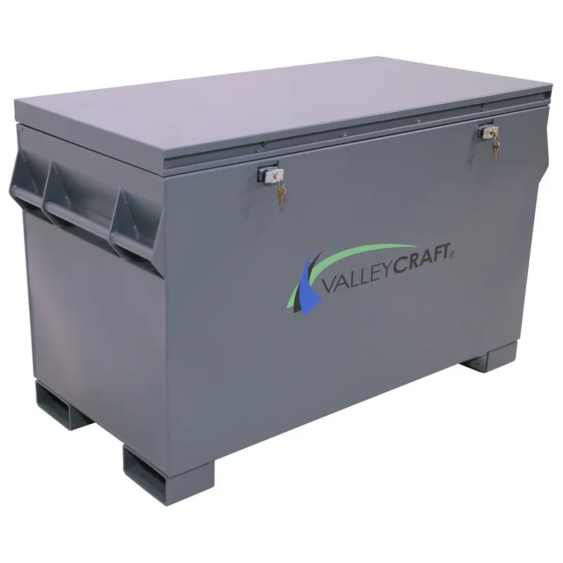 Provault Jobsite Storage Box – 18-Cubic-Foot Gray Cabinet With 1,000-Lb Load Rating 1