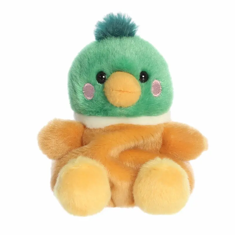 Puddles The Mallard Duck Palm Pal Plush 1