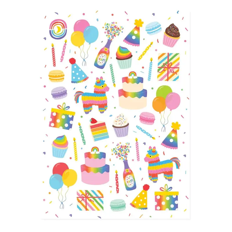 Rainbow Celebration Sticker Pack 1
