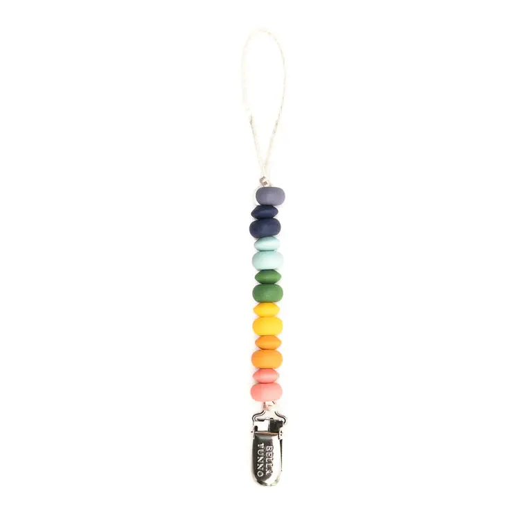 Rainbow-Colored Multi-Pacifier Clip For Babies 1