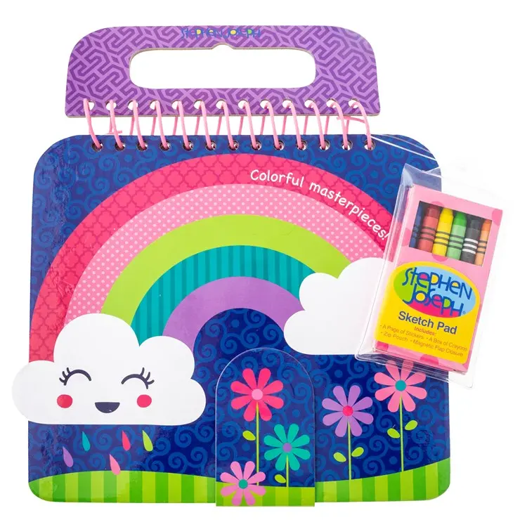 Rainbow Gradient Art Sketch Pad 1